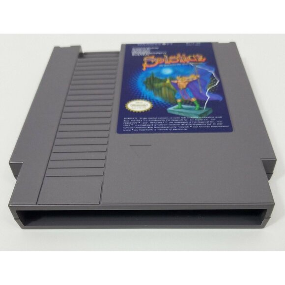 Solstice The Quest for the Staff of Demnos Nintendo NES Manual Authentic Tested - Picture 6 of 11